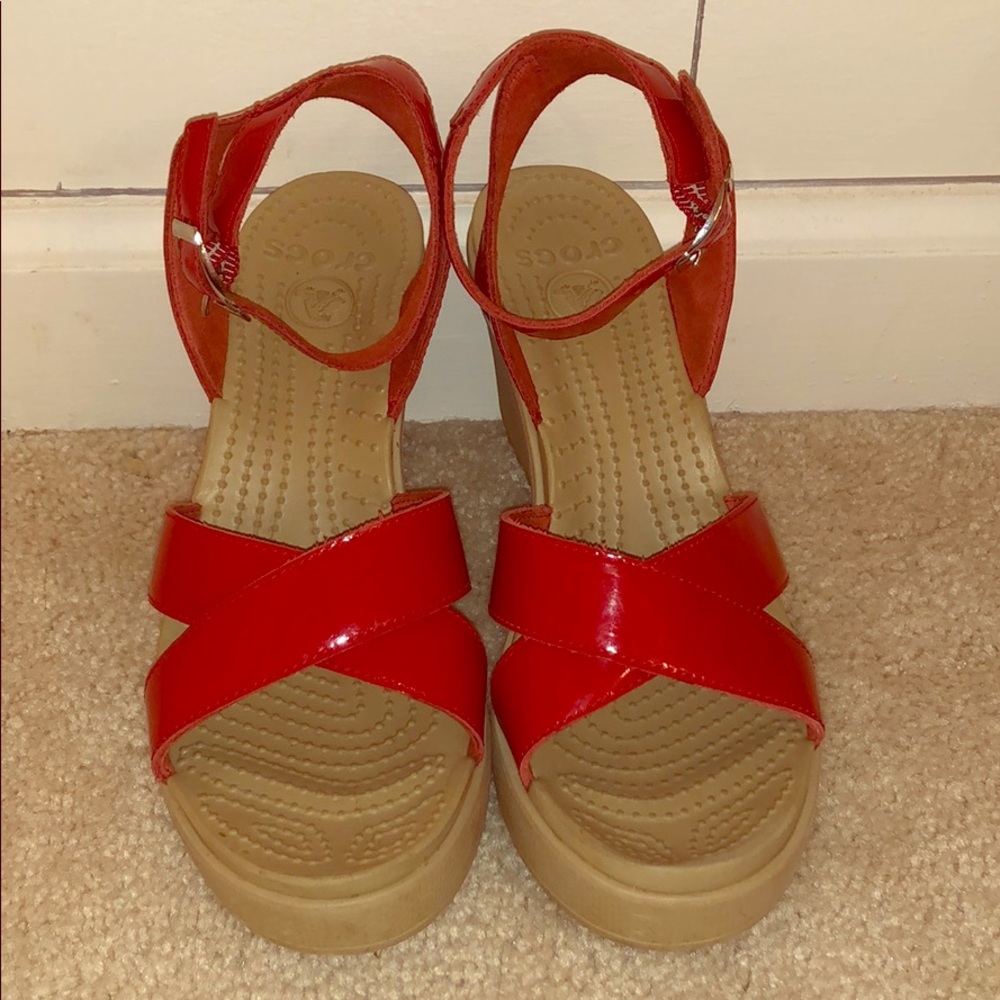Red high heels